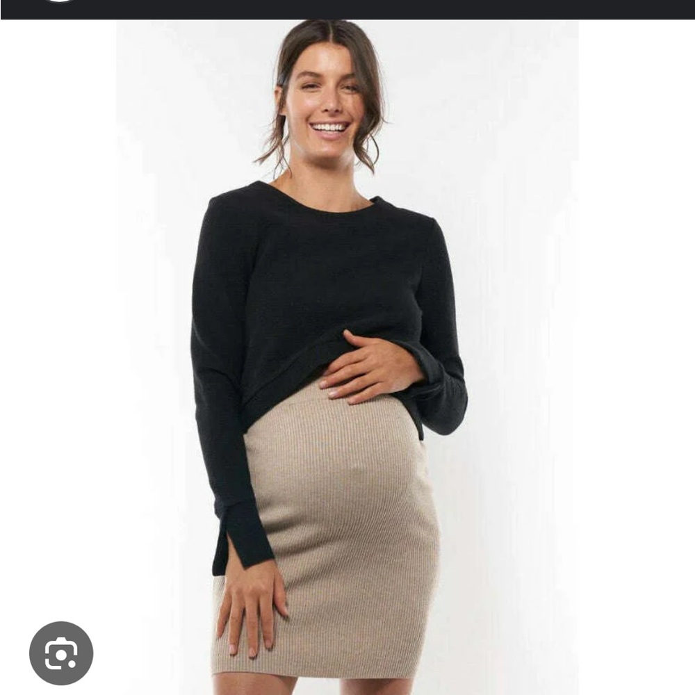 Bae brand maternity crop top